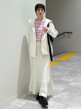 松原さん（レディース・153cm）の春コーディネート