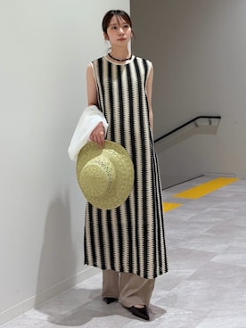 松原さん（レディース・153cm）の夏コーディネート
