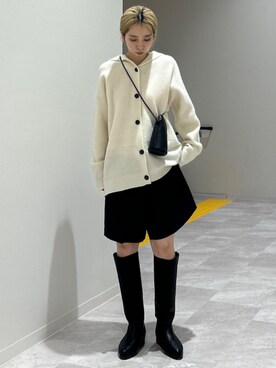 松原さん(レディース・153cm)の秋コーディネート