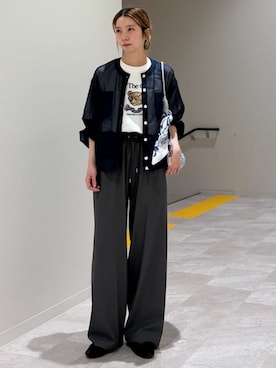 松原さん(レディース・153cm)の春コーディネート