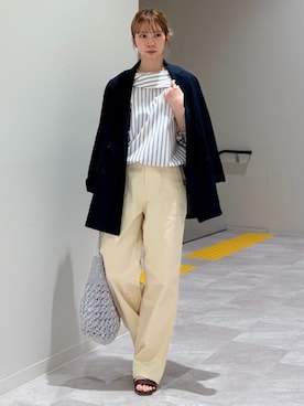 松原さん(レディース・153cm)の春コーディネート