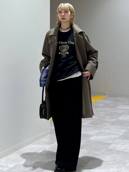 SHIPS Colors:SUPER100 ラグランスリーブ ダブルボタン コート