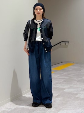 松原さん（レディース・153cm）の夏コーディネート