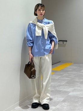 松原さん(レディース・153cm)の冬コーディネート