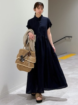 松原さん(レディース・153cm)の夏コーディネート