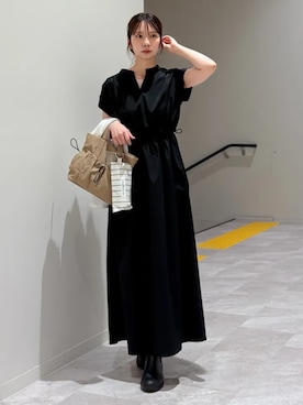 松原さん(レディース・153cm)の夏コーディネート