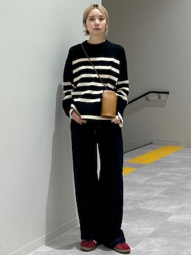 松原さん（レディース・153cm）の秋コーディネート