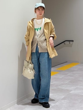 松原さん（レディース・153cm）の春コーディネート