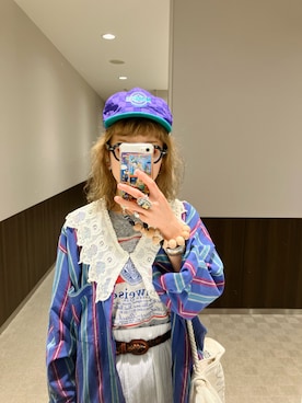 「アイテム（帽子）」を使った、saayaaendoouさん（レディース・153cm・30代）の夏コーディネート