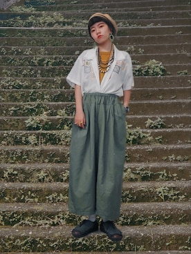 西瓜🍉さん（レディース・158cm）の春コーディネート