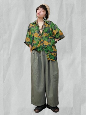 西瓜🍉さん（レディース・158cm）の夏コーディネート