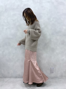 NaNaMiさん（レディース・157cm）の冬コーディネート