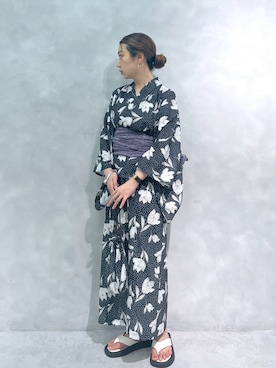 NaNaMiさん（レディース・157cm）の夏コーディネート