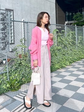 NaNaMiさん（レディース・157cm）の夏コーディネート