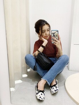 NaNaMiさん（レディース・157cm）の秋コーディネート