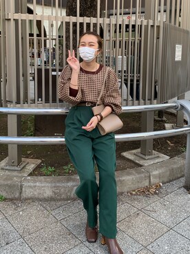 NaNaMiさん（レディース・157cm）の秋コーディネート