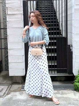 NaNaMiさん（レディース・157cm）の春コーディネート