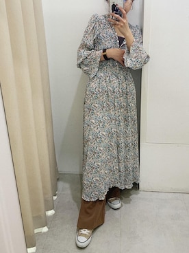 NaNaMiさん（レディース・157cm）の冬コーディネート