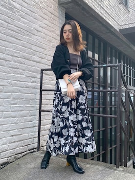 NaNaMiさん（レディース・157cm）の秋コーディネート