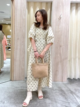 NaNaMiさん（レディース・157cm）の春コーディネート