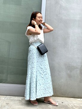 NaNaMiさん（レディース・157cm）の夏コーディネート
