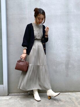 NaNaMiさん(レディース・157cm)の秋コーディネート