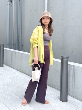 NaNaMiさん（レディース・157cm）の夏コーディネート