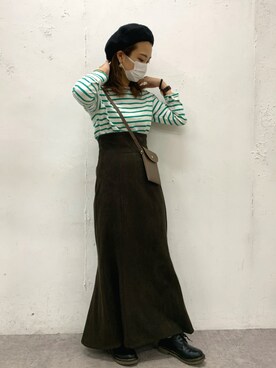 NaNaMiさん（レディース・157cm）の秋コーディネート