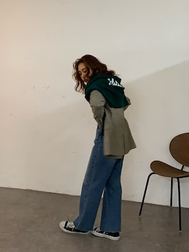 NaNaMiさん（レディース・157cm）の冬コーディネート