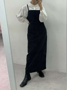 NaNaMiさん（レディース・157cm）の秋コーディネート