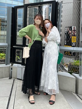 NaNaMiさん（レディース・157cm）の春コーディネート