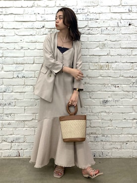 NaNaMiさん（レディース・157cm）の夏コーディネート