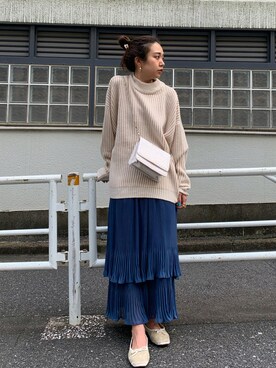 NaNaMiさん（レディース・157cm）の秋コーディネート