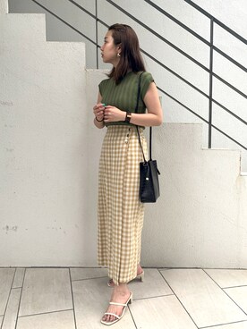 NaNaMiさん（レディース・157cm）の夏コーディネート