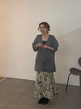 NaNaMiさん（レディース・157cm）の冬コーディネート