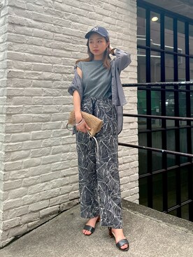 NaNaMiさん（レディース・157cm）の夏コーディネート