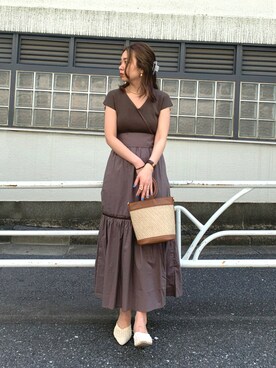 NaNaMiさん（レディース・157cm）の夏コーディネート