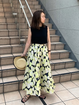 NaNaMiさん（レディース・157cm）の夏コーディネート