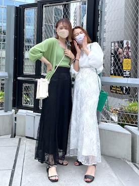 NaNaMiさん（レディース・157cm）の春コーディネート