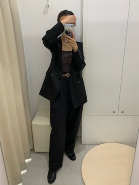 NaNaMiさん（レディース・157cm）の秋コーディネート