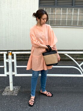 NaNaMiさん（レディース・157cm）の夏コーディネート