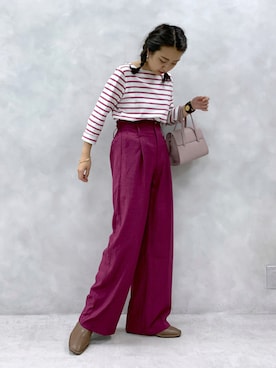 NaNaMiさん（レディース・157cm）の夏コーディネート