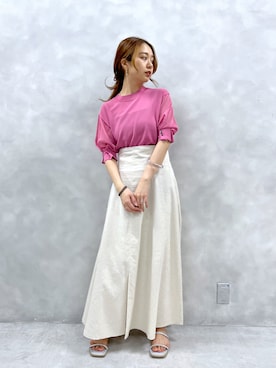 NaNaMiさん（レディース・157cm）の春コーディネート