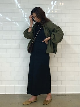 NaNaMiさん（レディース・157cm）の秋コーディネート