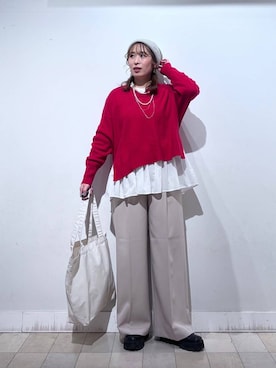 no23miさん（レディース・155cm）の冬コーディネート