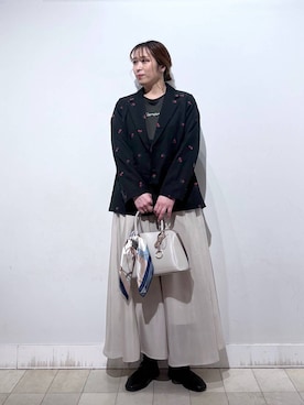 「GLOBAL WORK（グローバルワーク）のアイテム（財布/小物）」を使った、no23miさん（レディース・155cm）の春コーディネート