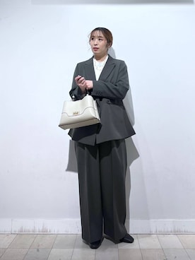 「GLOBAL WORK（グローバルワーク）のアイテム（ワンピース/ドレス）」を使った、no23miさん（レディース・155cm）の春コーディネート