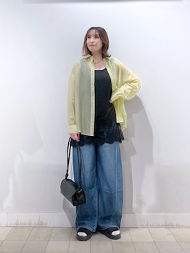 「GLOBAL WORK（グローバルワーク）のアイテム（アクセサリー）」を使った、no23miさん（レディース・155cm）の夏コーディネート