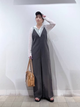 「GLOBAL WORK（グローバルワーク）のアイテム（トップス）」を使った、no23miさん（レディース・155cm）の秋コーディネート