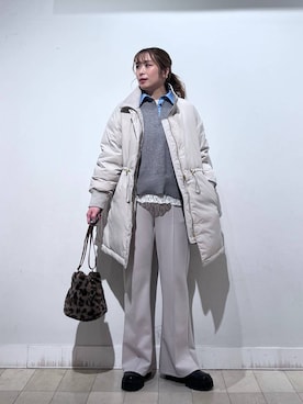 no23miさん（レディース・155cm）の冬コーディネート